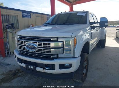 Lot #3051092277 2018 FORD F-350 PLATINUM