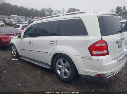 Lot #3056066122 2012 MERCEDES-BENZ GL 450 4MATIC