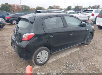 Lot #3035707720 2021 MITSUBISHI MIRAGE CARBONITE EDITION/ES/LE