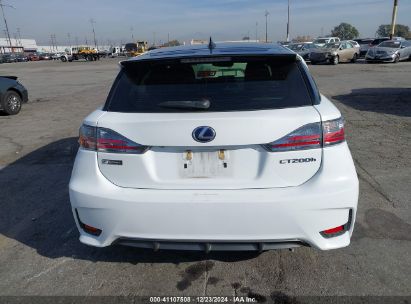 Lot #3046372310 2015 LEXUS CT 200H