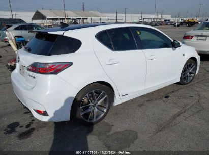 Lot #3046372310 2015 LEXUS CT 200H