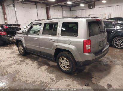 Lot #3042564154 2016 JEEP PATRIOT SPORT