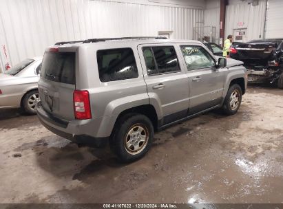 Lot #3042564154 2016 JEEP PATRIOT SPORT