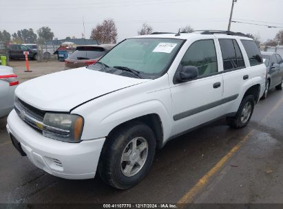 Lot #3046796619 2005 CHEVROLET TRAILBLAZER LS