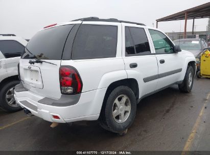 Lot #3046796619 2005 CHEVROLET TRAILBLAZER LS