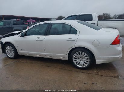 Lot #3052079277 2012 FORD FUSION HYBRID