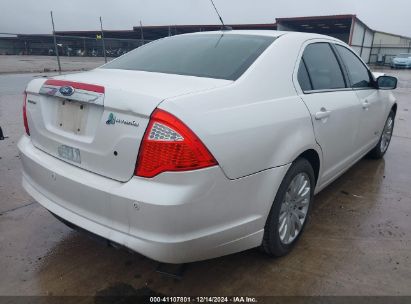 Lot #3052079277 2012 FORD FUSION HYBRID