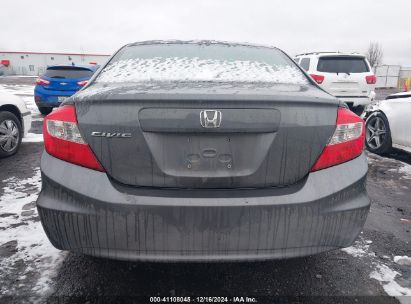 Lot #3053067961 2012 HONDA CIVIC SDN LX