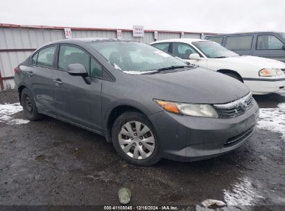 Lot #3053067961 2012 HONDA CIVIC SDN LX