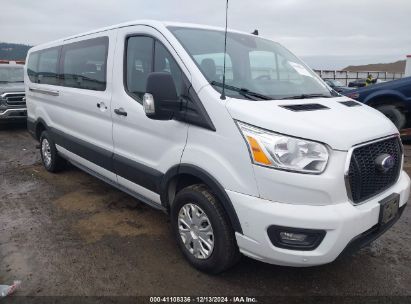 Lot #3035091595 2021 FORD TRANSIT-350 PASSENGER VAN XLT