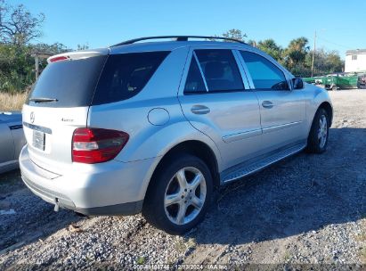 Lot #3051092041 2008 MERCEDES-BENZ ML 350 4MATIC