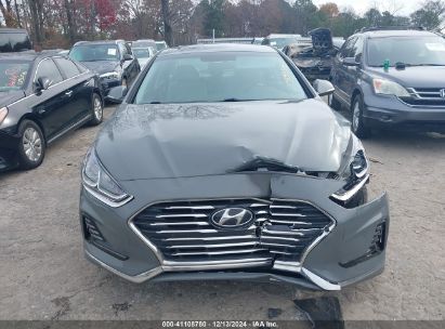 Lot #3034049235 2019 HYUNDAI SONATA HYBRID SE