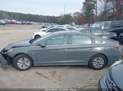 Lot #3034049235 2019 HYUNDAI SONATA HYBRID SE