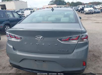 Lot #3034049235 2019 HYUNDAI SONATA HYBRID SE