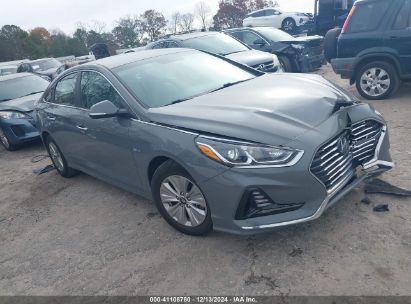 Lot #3034049235 2019 HYUNDAI SONATA HYBRID SE