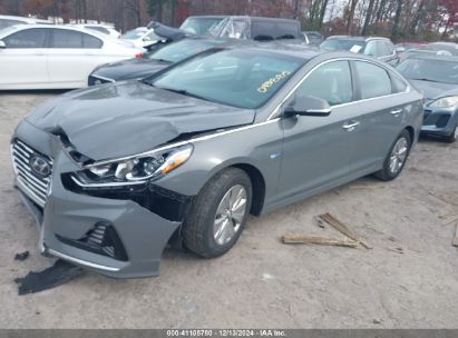 Lot #3034049235 2019 HYUNDAI SONATA HYBRID SE