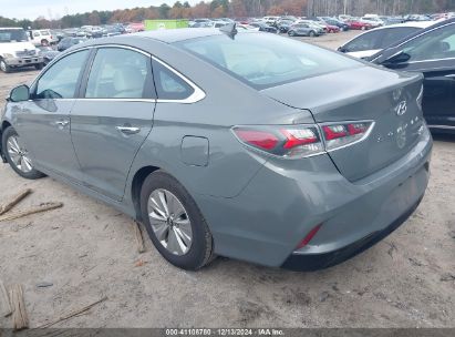 Lot #3034049235 2019 HYUNDAI SONATA HYBRID SE