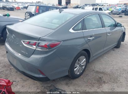 Lot #3034049235 2019 HYUNDAI SONATA HYBRID SE