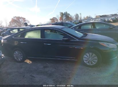 Lot #3034049231 2016 HYUNDAI SONATA HYBRID SE