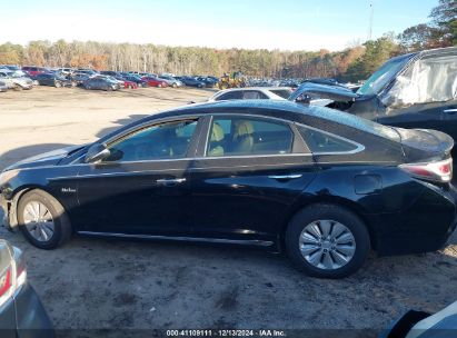 Lot #3034049231 2016 HYUNDAI SONATA HYBRID SE