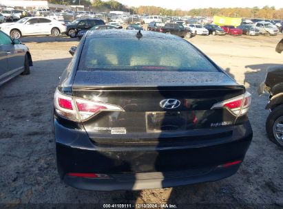 Lot #3034049231 2016 HYUNDAI SONATA HYBRID SE