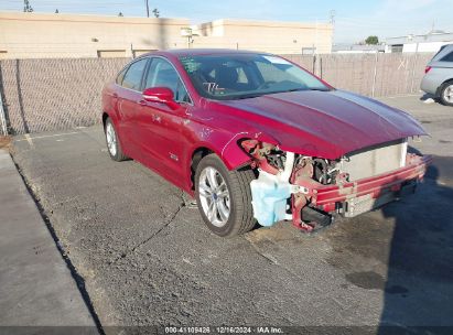 Lot #3037531722 2016 FORD FUSION ENERGI TITANIUM