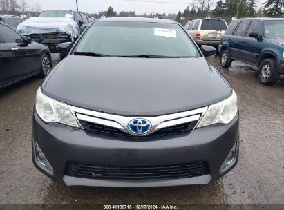 Lot #3052080379 2012 TOYOTA CAMRY HYBRID XLE