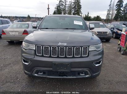 Lot #3050072859 2018 JEEP GRAND CHEROKEE OVERLAND 4X4