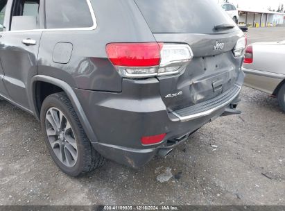 Lot #3050072859 2018 JEEP GRAND CHEROKEE OVERLAND 4X4