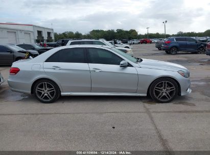 Lot #3056066047 2015 MERCEDES-BENZ E 350 4MATIC