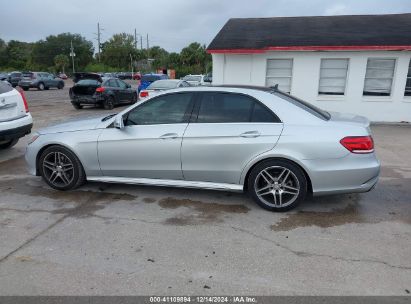 Lot #3056066047 2015 MERCEDES-BENZ E 350 4MATIC