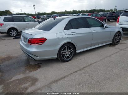 Lot #3056066047 2015 MERCEDES-BENZ E 350 4MATIC