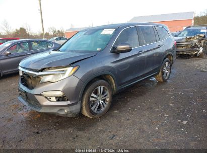 Lot #3044174286 2016 HONDA PILOT EX-L