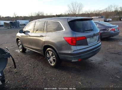 Lot #3044174286 2016 HONDA PILOT EX-L