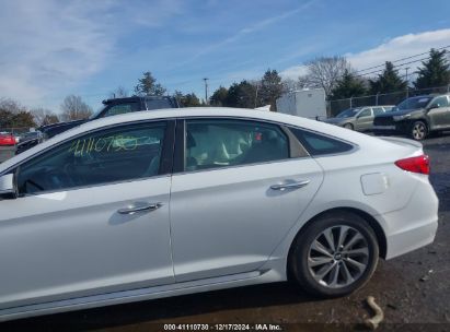 Lot #3045349606 2015 HYUNDAI SONATA SPORT