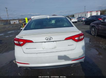 Lot #3045349606 2015 HYUNDAI SONATA SPORT