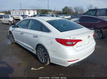 Lot #3045349606 2015 HYUNDAI SONATA SPORT