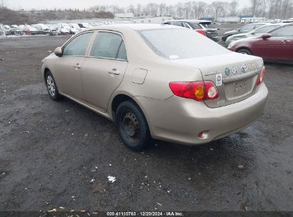 Lot #3034049210 2009 TOYOTA COROLLA LE