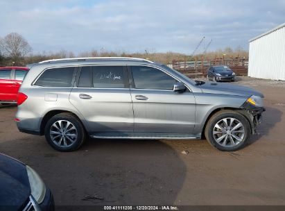 Lot #3056065975 2015 MERCEDES-BENZ GL 450 4MATIC