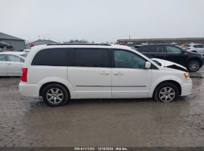 Lot #3051091999 2012 CHRYSLER TOWN & COUNTRY TOURING