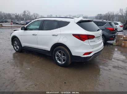 Lot #3051081160 2017 HYUNDAI SANTA FE SPORT 2.4L