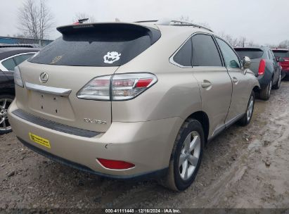 Lot #3051091992 2012 LEXUS RX 350