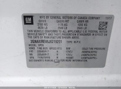 Lot #3035079623 2018 CHEVROLET EQUINOX LS