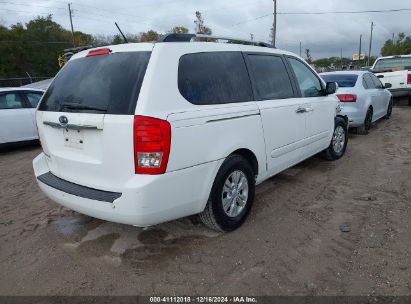 Lot #3046375756 2012 KIA SEDONA LX