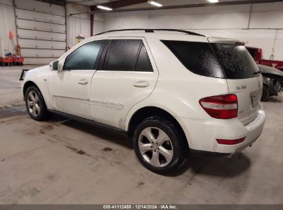 Lot #3046365478 2011 MERCEDES-BENZ ML 350 BLUETEC 4MATIC