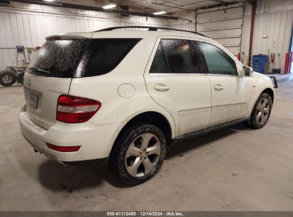 Lot #3046365478 2011 MERCEDES-BENZ ML 350 BLUETEC 4MATIC