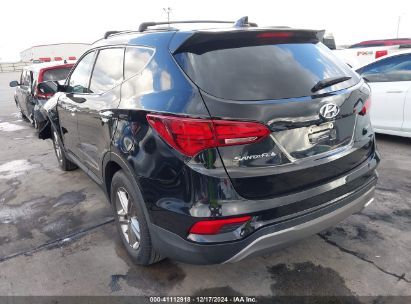 Lot #3052079247 2017 HYUNDAI SANTA FE SPORT 2.4L