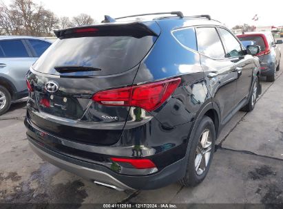 Lot #3052079247 2017 HYUNDAI SANTA FE SPORT 2.4L