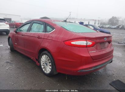 Lot #3042564363 2016 FORD FUSION HYBRID SE