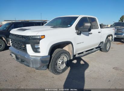 Lot #3057077949 2020 CHEVROLET SILVERADO 2500HD 4WD DOUBLE CAB STANDARD BED WT